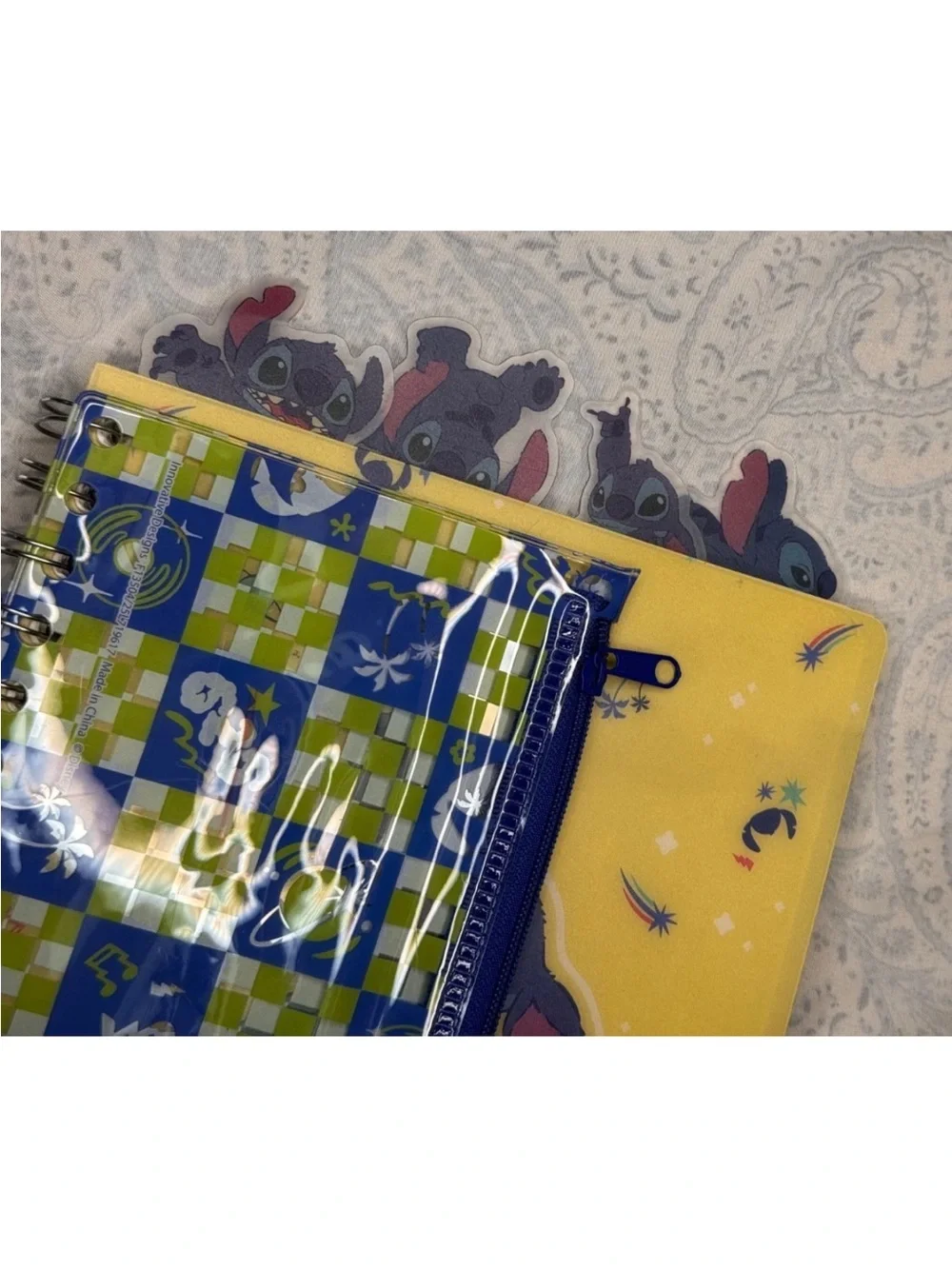 Disney Stitch Journal, Pencils & Crosswords Book Set